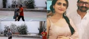 కూతురితో సరసాలాడిన అమీర్ ఖాన్.. నెటిజన్స్ ఫైర్..?