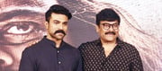 ఆచార్య సెట్స్ లో చిరు, చరణ్ ఫోటోలు లీక్ .. సోషల్ మీడియా లో వైరల్ ....??