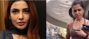 Why did Samantha get angry on seeing the paparazzi?