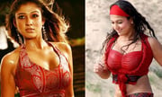 Nayanthara Sexy Cleavage Photos