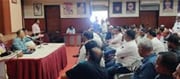 Conference on security of mosques and loudspeakers, Congress supported!
