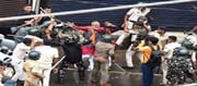 Lathicharge or stampede, how did the BJP worker die?