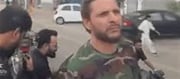 Shahid Afridi seen in Pakistani army t-shirt!