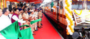 Historic Bharat Gaurav Yatra train ran on Shivarajyabhishek!