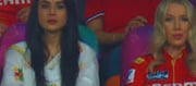This foreign woman seen with Preity Zinta in every match!