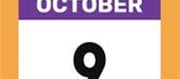 What famous person died on October 9th?