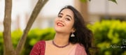 Deepthi Sunaina New Images In Half Saree