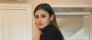 Mouni Roy New Photos In Black Dress