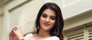 Nidhhi Agerwal Photos In White Dress