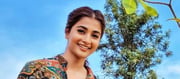Pooja Hegde Stunning Plant Growing Photos