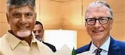 Bill Gates praises AP CM Chandrababu Naidu..!?