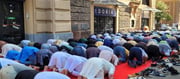 Eid street prayers outside Vatican - Intentionally Praying Near Catholic Church?