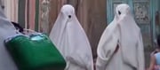 In Algeria Women Are Completely Veiled and Allowed To See Through Only One Eye - French TV Producer Exposes