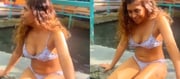 Jayam Ravi New Girl Friend Kenishaa Hot Bikini VIDEO Stirs Internet