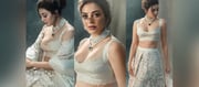 Kajal Aggarwal Exposes Her Milky White... In Low Neck Plung line Dress...