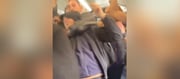 Migrants Harassing a Woman On Bus - French Guy Kicks Them Out - VIDEO