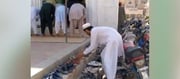 Muslim Guy Caught Stealing Slippers Before Mosque - VIDEO Goes Viral