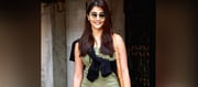 Pooja Hegde Spotted Post Workout In Santa Cruz Mumbai