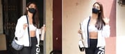 Pooja Hegde's Black and White Look Is a Fitness Inspo