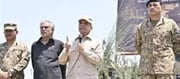 Shehbaz Sharif climbed on the tank of Pak army...