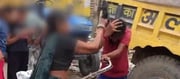 UP - Mom Beats Guy Who With Slippers Who Harassed Her Daughter - VIDEO