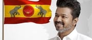 Vijay Raises Birthday Flag At TVK Convention