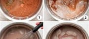 A way to put together warm chocolate mix