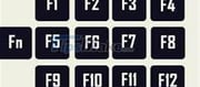 Capabilities of the F1 to F12 keys (feature keys) in Microsoft Word and plenty of other packages: