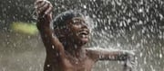 Is bathing in the rain harmful to health?