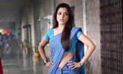 Nisha Agarwal Cute look in Saree Stills