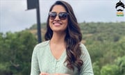 Vani Bhojan from the sets of her next flick