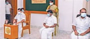 தமிழகம் வந்த மத்திய குழுவுடன் முதல்வர் ஆலோசனை