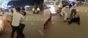 Fierce fighting at Mumbai airport, dispute over parking