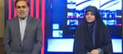 Israeli attack on Iranian TV channel..? News anchor flees..!?