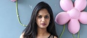 Ariyana Glory Amazing Photos In Black Frock