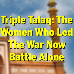 Triple talaq