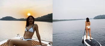గోవా బీచ్ లో.. అందాలతో మతులు పోగొడుతున్న స్టార్ కిడ్..!