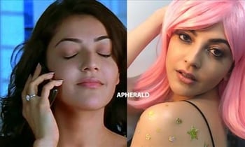 Youx Xxx Kajal - Kajal Aggarwal in a PORN STAR movie? Check out TEST PHOTOSHOOT photos inside
