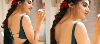 Taapsee Looking like Soft Porn Mallu Heroine in Low Hip Saree