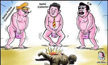Cartoonist Bala arrested for his Vulgar Cartoon on TN CM - Is he a Casteist  and Misogynist?
