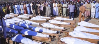 200 Christians murdered overnight - Terrorists shouted 'Allahu Akbar' as they beheaded the victims