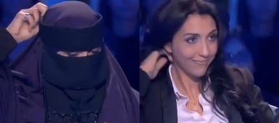 A Muslim Woman Removes Burqa Live on TV and Frees Herself From Slavery