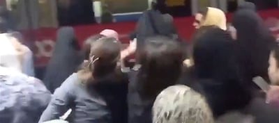 Iran - A Leady Beats A Woman For Not Wearing Hijab In Public and This Happened Later