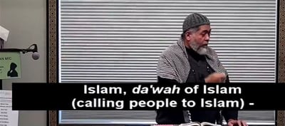 Muslim Imam Says How To Take Advantage of USA's Freedom of Speech and Convert People