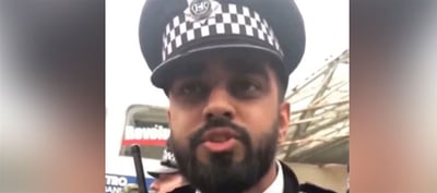 Muslim Police Officer Wants To Arrest Christian Preacher As His Preaching Causes Stress To Muslims In UK
