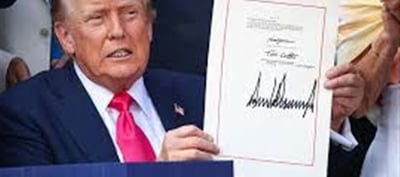 'One Big Beautiful' law made in America, Trump signed the bill!