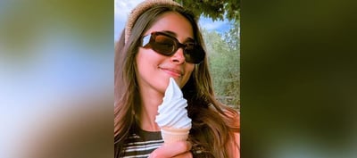 PIC TALK - Pooja Hegde With Ice Cream and Netizens Melt Down