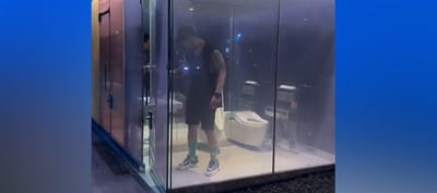 These public bathrooms in Japan are totally transparent until you...