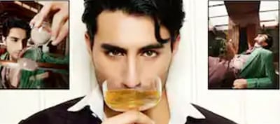 Ibrahim Ali Khan posed like Hollywood star Johnny Depp ..?