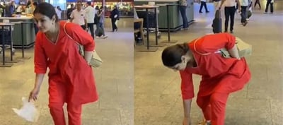 Raveena Tandon Spotted at Airport!!